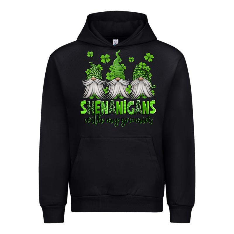 Shenanigans With My Gnomies St Patricks Day Gnomes Urban Hoodie by Jasminsmagicworld | Teevron