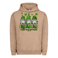 Pigment Burro shenanigans with my gnomies st patricks day gnomes Urban Hoodie - Jasminsmagicworld