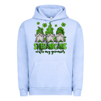 Pigment Grape Ice shenanigans with my gnomies st patricks day gnomes Urban Hoodie - Jasminsmagicworld