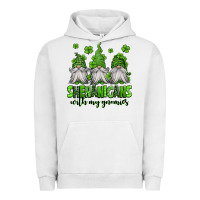 Pigment Lunar Rock shenanigans with my gnomies st patricks day gnomes Urban Hoodie - Jasminsmagicworld