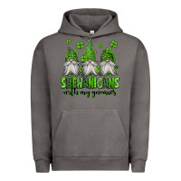 Pigment Tornado shenanigans with my gnomies st patricks day gnomes Urban Hoodie - Jasminsmagicworld