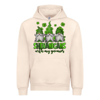 Sandshell shenanigans with my gnomies st patricks day gnomes Urban Hoodie - Jasminsmagicworld
