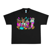 Black hair hustler coffee cups Urban Heavy Tee - Zillion Design Studio