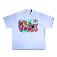 Hair Hustler Coffee Cups Urban Heavy Tee | Teevron