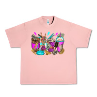 Salmon hair hustler coffee cups Urban Heavy Tee - Zillion Design Studio