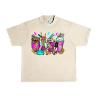 Sandshell hair hustler coffee cups Urban Heavy Tee - Zillion Design Studio