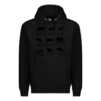 Black Anımals Of The World Premium Hoodie - Bettercallsaul