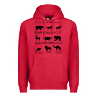 Cardinal Anımals Of The World Premium Hoodie - Bettercallsaul