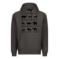Smoke Anımals Of The World Premium Hoodie - Bettercallsaul