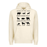 Tofu Anımals Of The World Premium Hoodie - Bettercallsaul