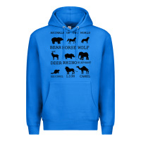 True Royal Anımals Of The World Premium Hoodie - Bettercallsaul