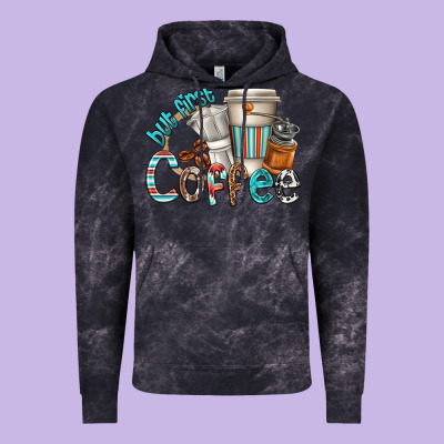 Vintage Hoodie but first coffee