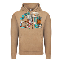 Vintage Coffee but first coffee Vintage Hoodie - texasbilliewilder