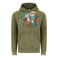 Vintage Olive but first coffee Vintage Hoodie - texasbilliewilder