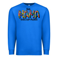 True Royal this mama loves her puzzle Premium Sweatshirt - MaliasSmallBusiness