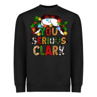 Black you serious clark Heavyweight Sweatshirt - Zillion Design Studio
