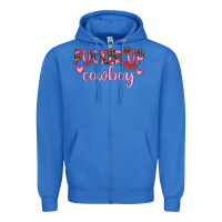 True Royal pucker up cowboy Zipper Hoodie - JahusDesignShop