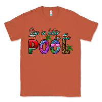 Copper life is better İn the pool Classic Tee - CowhideDigitalArt