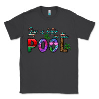 Smoke life is better İn the pool Classic Tee - CowhideDigitalArt