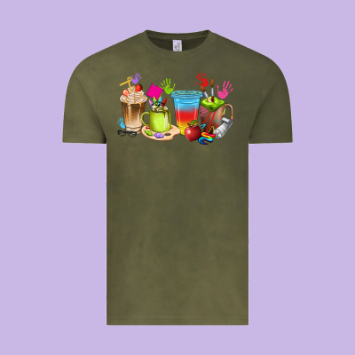 Art Teacher Coffee Cups Vintage Tee Designed By Texasbilliewilder