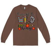 Chestnut teacher of the wild things Long Sleeve Tee - CowhideDigitalArt