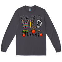 Smoke teacher of the wild things Long Sleeve Tee - CowhideDigitalArt