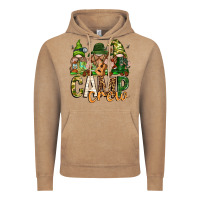 Vintage Coffee camp crew with gnomies Vintage Hoodie - texasbilliewilder