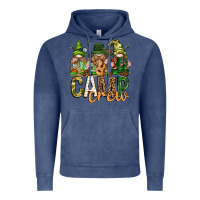 Vintage Denim camp crew with gnomies Vintage Hoodie - texasbilliewilder