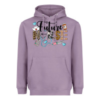 Lavender Western Future Nurse Heavyweight Hoodie - LillyAllenDesigns