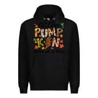 Black little pumpkin with a lot of spice Premium Hoodie - MaliasSmallBusiness
