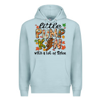 Blue Mist little pumpkin with a lot of spice Premium Hoodie - MaliasSmallBusiness