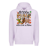 Lilac little pumpkin with a lot of spice Premium Hoodie - MaliasSmallBusiness