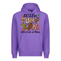 Purple little pumpkin with a lot of spice Premium Hoodie - MaliasSmallBusiness