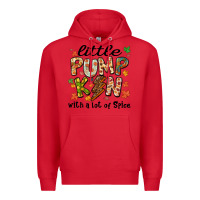Red little pumpkin with a lot of spice Premium Hoodie - MaliasSmallBusiness