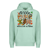 Seafoam little pumpkin with a lot of spice Premium Hoodie - MaliasSmallBusiness