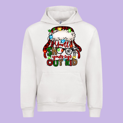 You'll Shoot Your Eye Out Kid Christmas Story Urban Hoodie Designed By Jasminsmagicworld