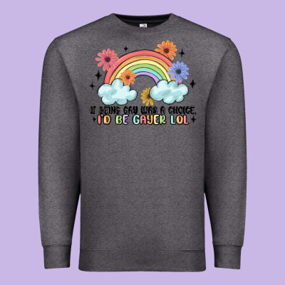 Gay Pride Premium Sweatshirt Designed By Maliassmallbusiness