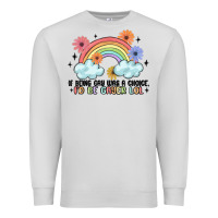 Dove Grey gay pride Premium Sweatshirt - MaliasSmallBusiness