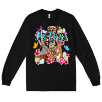 Black Easter Day He lives Long Sleeve Tee - OliviaCreatesArt