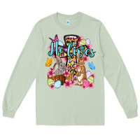 Matcha Easter Day He lives Long Sleeve Tee - OliviaCreatesArt