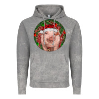 Cloud Rock Pig Christmas Vintage Hoodie - RanaPortraitStore