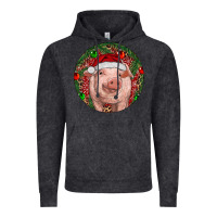 Vintage Black Pig Christmas Vintage Hoodie - RanaPortraitStore