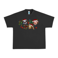 Pigment Black hohoho farm animals Urban Heavy Tee - RanaPortraitStore