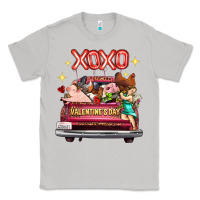 Moon Dust valentine's day truck farm animals cupid xoxo Classic Tee - FaDigitalArtStudio