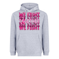 Heather Grey together we fight cancer Heavyweight Hoodie - NancyCooperArtShop