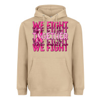 Mushroom together we fight cancer Heavyweight Hoodie - NancyCooperArtShop