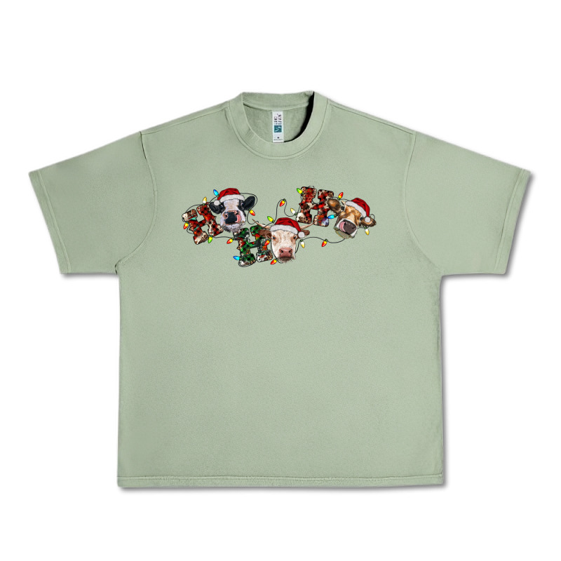 Hohoho Christmas Cows Urban Heavy Tee by RanaPortraitStore | Teevron