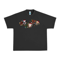 Pigment Black hohoho christmas cows Urban Heavy Tee - RanaPortraitStore