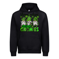 Black shamrockin' with my gnomies st patrick's day Urban Hoodie - Jasminsmagicworld