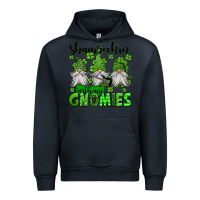 Navy shamrockin' with my gnomies st patrick's day Urban Hoodie - Jasminsmagicworld